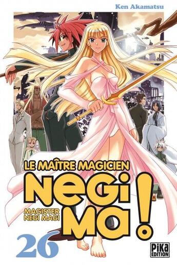 Couverture du livre « Negima Tome 26 » de Ken Akamatsu aux éditions Pika