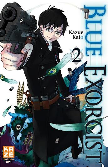 Couverture du livre « Blue exorcist Tome 2 » de Kazue Kato aux éditions Crunchyroll