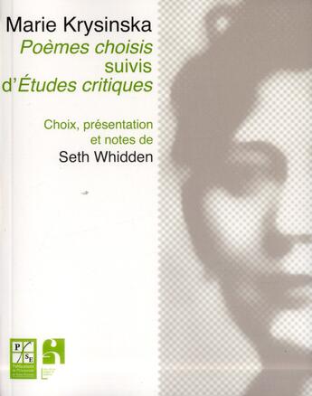 Couverture du livre « Poemes choisis suivis d'etudes critiques » de Krysinska Marie aux éditions Pu De Saint Etienne