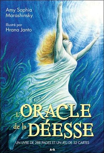 Couverture du livre « L'oracle de la déesse ; coffret de 52 cartes avec guide d'accompagnement » de A S. Marashinsky aux éditions Ada