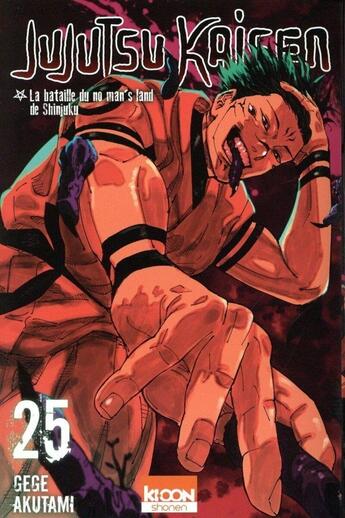 Couverture du livre « Jujutsu Kaisen Tome 25 » de Gege Akutami aux éditions Ki-oon