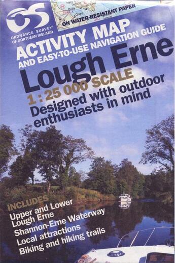 Couverture du livre « Lower lough erne (navigation) » de  aux éditions Ordnance Survey