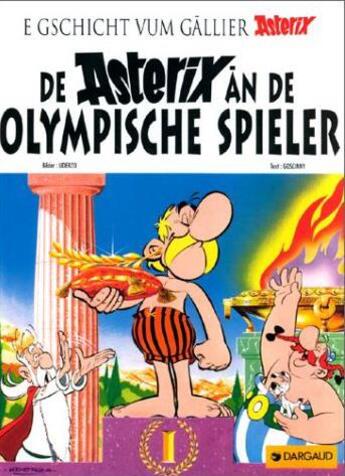 Couverture du livre « Astérix Tome 12 : de Asterix an de olympische spieler » de Rene Goscinny et Albert Uderzo aux éditions Hachette