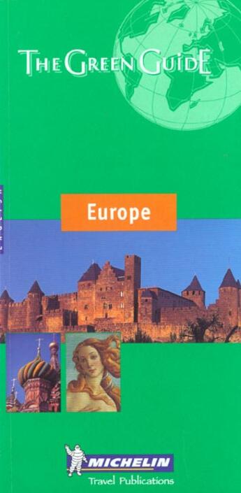 Couverture du livre « Le guide vert T.1591 ; Europe » de Collectif Michelin aux éditions Michelin