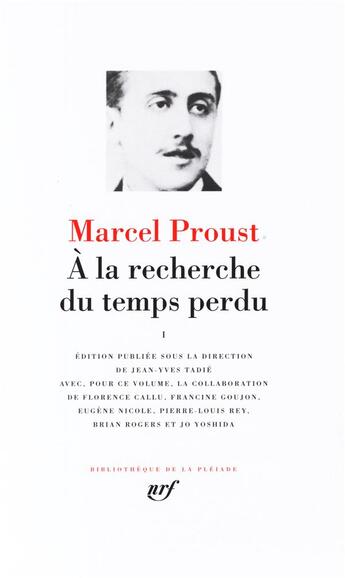 Couverture du livre « À la recherche du temps perdu Tome 1 » de Marcel Proust aux éditions Gallimard