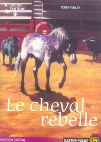 Couverture du livre « Cheval fantome t. 4 - le cheval rebelle » de Terri Farley aux éditions Pere Castor