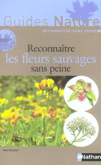 Couverture du livre « Reconnaitre les fleurs sauvage » de Neil Fletcher aux éditions Nathan