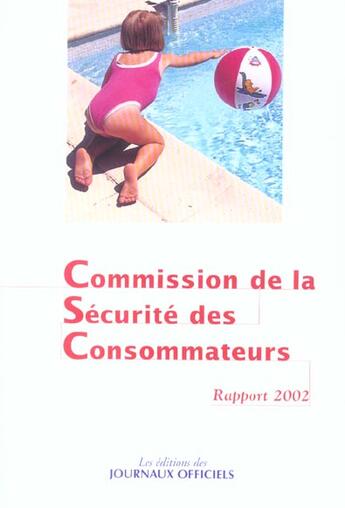 Couverture du livre « Commission de la securite des consommateurs » de  aux éditions Documentation Francaise