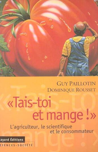 Couverture du livre « Tais-Toi Et Mange Nlle Edition » de Paillotin G aux éditions Bayard