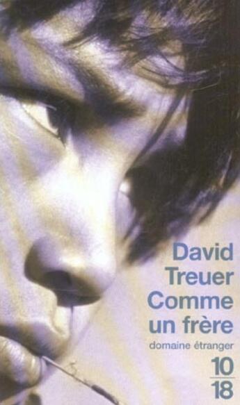 Couverture du livre « Comme un frere » de David Treuer aux éditions 10/18