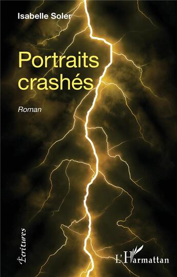 Couverture du livre « Portraits crashés » de Isabelle Soler aux éditions L'harmattan