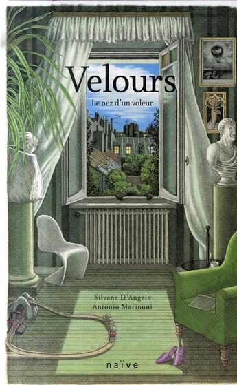 Couverture du livre « Velours ; le nez d'un voleur » de Silvana D' Angelo et Antonio Marinoni aux éditions Naive