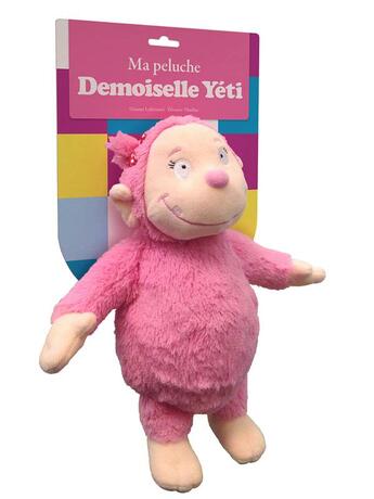 Couverture du livre « Ma peluche demoiselle Yeti » de Orianne Lallemand aux éditions Auzou