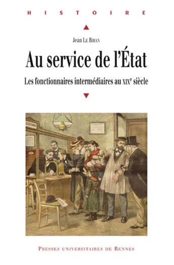 Couverture du livre « AU SERVICE DE L ETAT » de Pur aux éditions Pu De Rennes