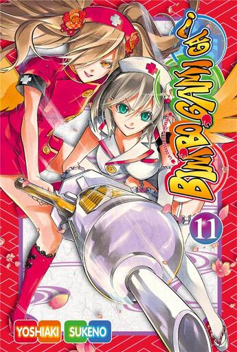 Couverture du livre « Bimbogami ga ! Tome 11 » de Yoshiaki Sukeno aux éditions Delcourt