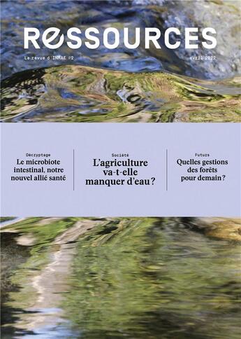 Couverture du livre « Ressources #2 - la revue d'inrae » de  aux éditions Quae