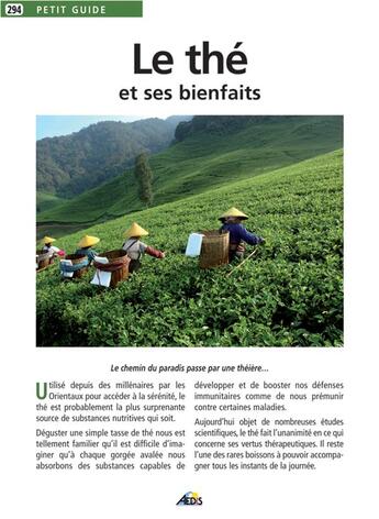 Couverture du livre « Le thé et ses bienfaits » de  aux éditions Aedis