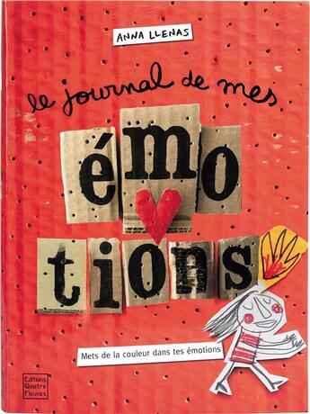 Couverture du livre « Le journal de mes émotions » de Lucile Galliot et Anna Llenas aux éditions Glenat Jeunesse