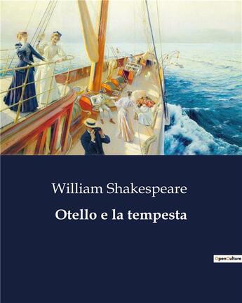 Couverture du livre « Otello e la tempesta » de William Shakespeare aux éditions Culturea