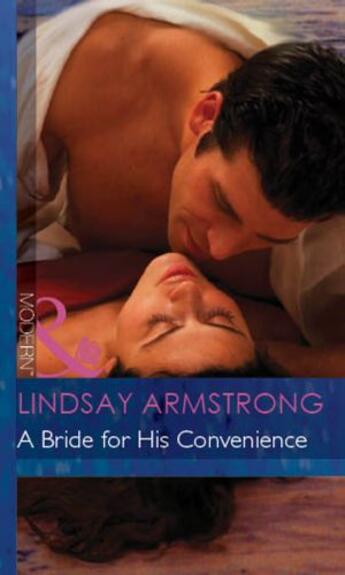 Couverture du livre « A Bride for His Convenience (Mills & Boon Modern) » de Lindsay Armstrong aux éditions Mills & Boon Series