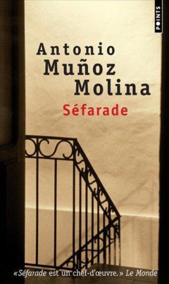 Couverture du livre « Séfarade » de Antonio Munoz-Molina aux éditions Points