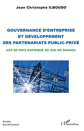 Couverture du livre « Gouvernance d'entreprise et développement des partenariats public-privé ; cas de pays d'Afrique au sud du Sahara » de Jean-Christophe Ilboudo aux éditions L'harmattan