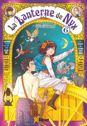 Couverture du livre « La lanterne de Nyx Tome 6 » de Kan Takahama aux éditions Glenat