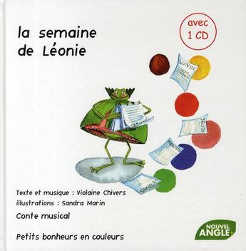 Couverture du livre « Comptines des jours de la semaine » de Violaine Chivers aux éditions Nouvel Angle