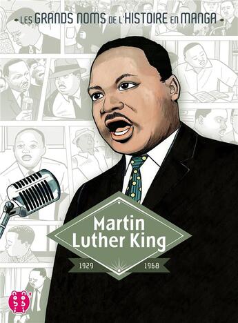 Couverture du livre « Martin Luther King » de Akio Hotta aux éditions Nobi Nobi