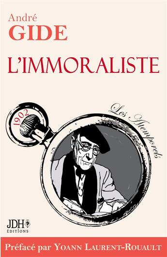 Couverture du livre « L'immoraliste (édition 2022) » de André Gide aux éditions Jdh