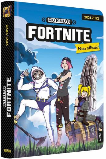 Couverture du livre « Agenda fortnite 2021-2022 » de Renard Duncan aux éditions Philippe Auzou