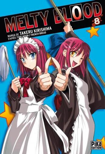 Couverture du livre « Melty blood Tome 8 » de Takeru Kirishima et Type-Moon aux éditions Pika