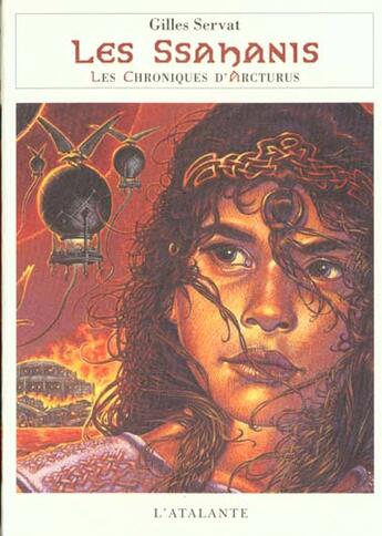 Couverture du livre « Ssahanis les chroniques d arcturus 4 » de Gilles Servat aux éditions L'atalante