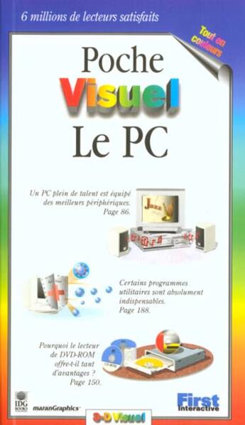 Couverture du livre « Poche Visuel : Le Pc » de Marangraphics aux éditions First Interactive