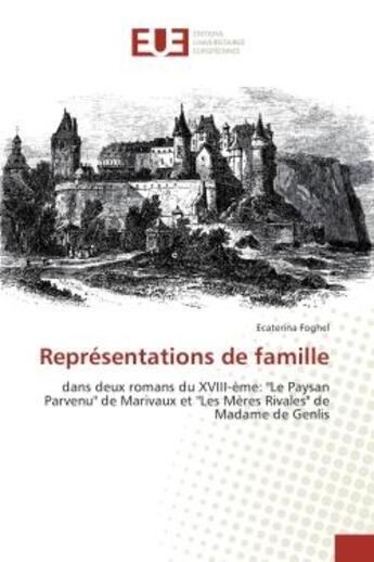 Couverture du livre « Representations de famille : Dans deux romans du XVIII-Eme: 