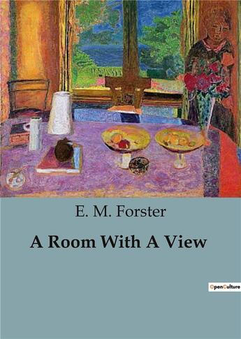 Couverture du livre « A Room With A View » de Forster E.M. aux éditions Culturea