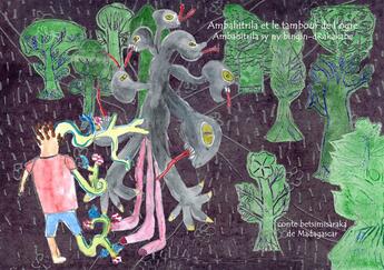 Couverture du livre « Ambahitrila et le tambour de l'ogre » de Fulgence Fanony et Johary Ravaloson aux éditions Dodo Vole