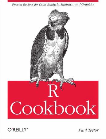 Couverture du livre « R cookbook » de Paul Teetor aux éditions O Reilly