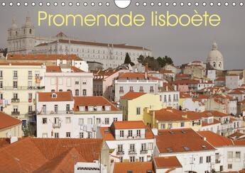 Couverture du livre « Promenade lisboete calendrier mural 2019 din a4 horizontal » de Ramsey Bob aux éditions Calvendo