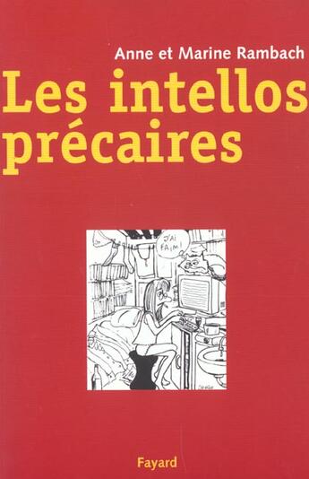 Couverture du livre « Les intellos precaires » de Marine Rambach aux éditions Fayard