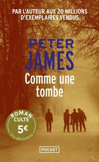 Couverture du livre « Comme une tombe » de Peter James aux éditions Pocket