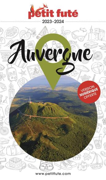 Couverture du livre « Guide auvergne 2023 petit fute » de Collectif Petit Fute aux éditions Le Petit Fute