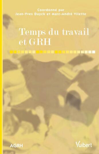 Couverture du livre « Temps du travail et GRH » de  aux éditions Vuibert