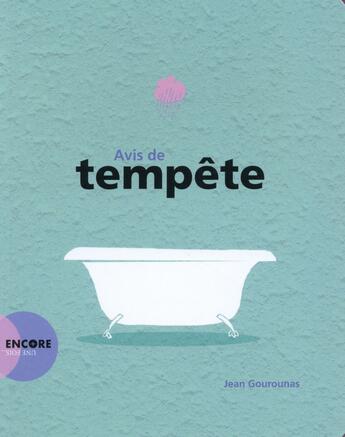 Couverture du livre « Avis de tempete » de Jean Gourounas aux éditions Actes Sud