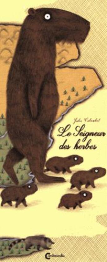 Couverture du livre « Le seigneur des herbes » de Julie Colombet aux éditions Cambourakis