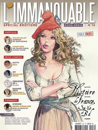 Couverture du livre « DBD MAGAZINE Hors-Série n.16 ; histoire de France, sexe et BD ; spécial érotisme » de Dbd Magazine aux éditions Dbd