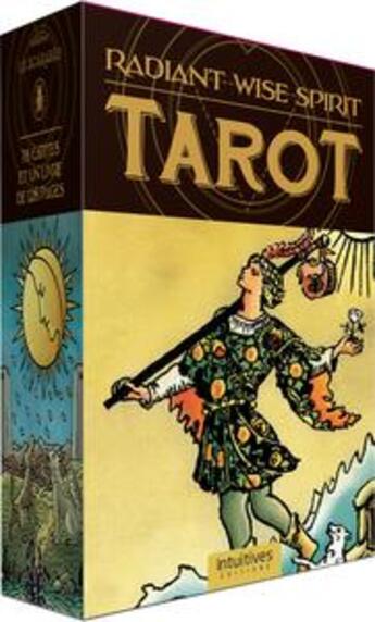 Couverture du livre « Radiant wise spirit tarot » de Pamela Colman Smith et Arthur Edward Waite aux éditions Editions Intuitives