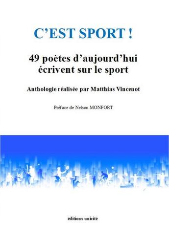 Couverture du livre « C est sport ! » de Matthias Vincenot aux éditions Unicite