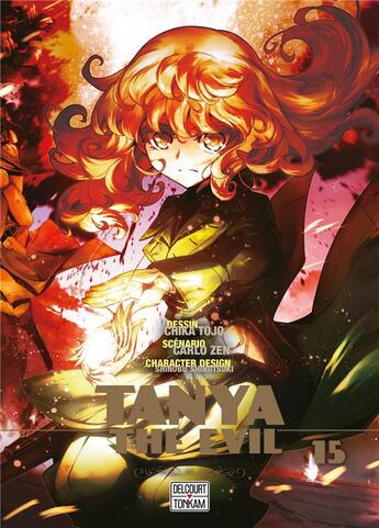 Couverture du livre « Tanya the evil Tome 15 » de Carlo Zen et Chika Tojo et Shinobu Shinotsuki aux éditions Delcourt