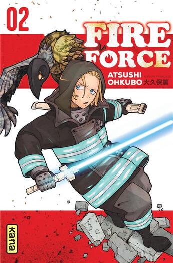 Couverture du livre « Fire force Tome 2 » de Atsushi Ohkubo aux éditions Kana